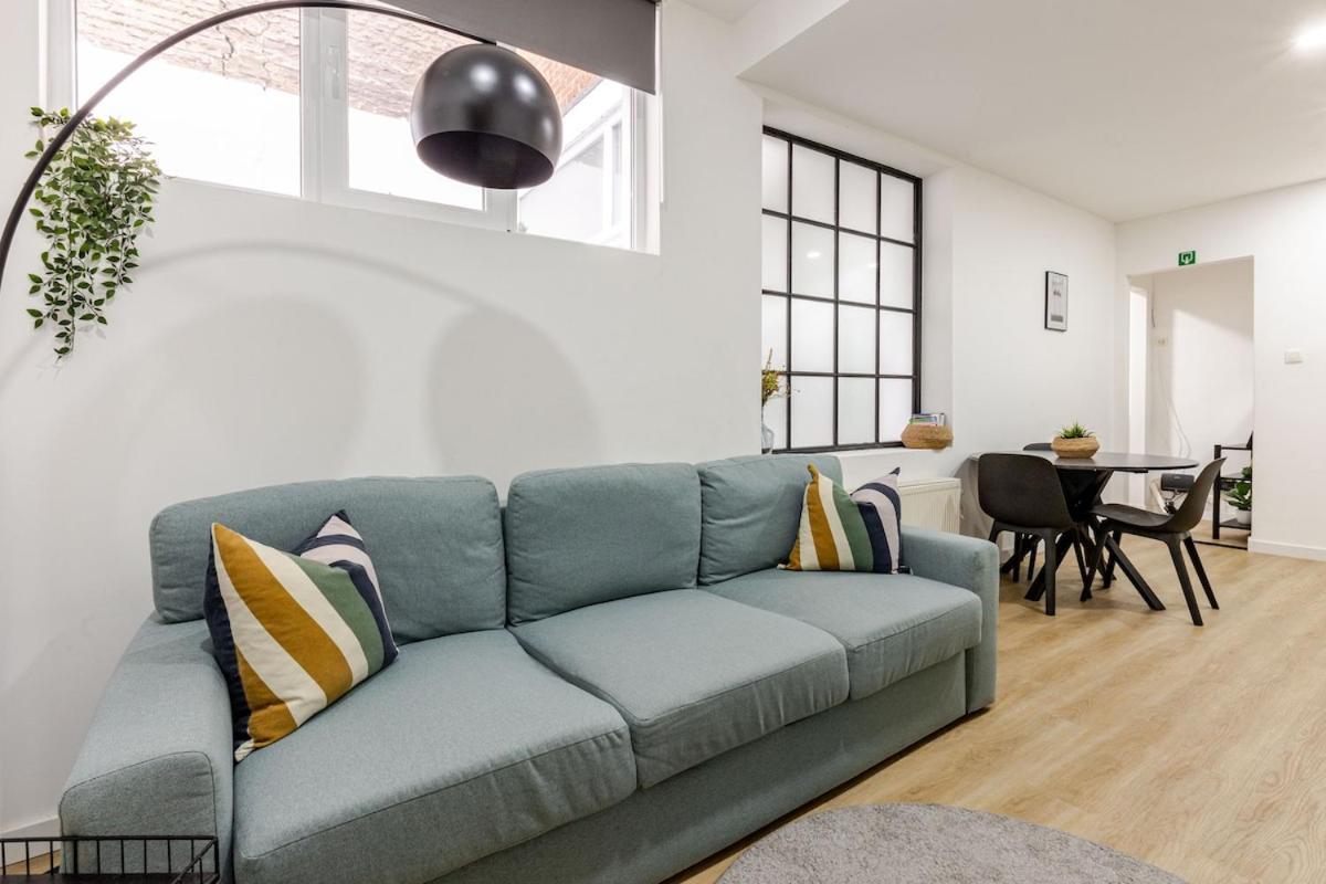 Cosy Appartement Met Tuin In Centrum Antwerpen Gratis Parking Free Parking! ภายนอก รูปภาพ