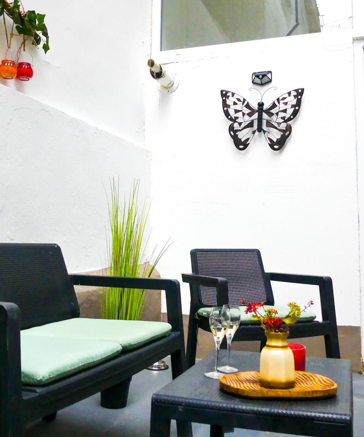 Cosy Appartement Met Tuin In Centrum Antwerpen Gratis Parking Free Parking! ภายนอก รูปภาพ
