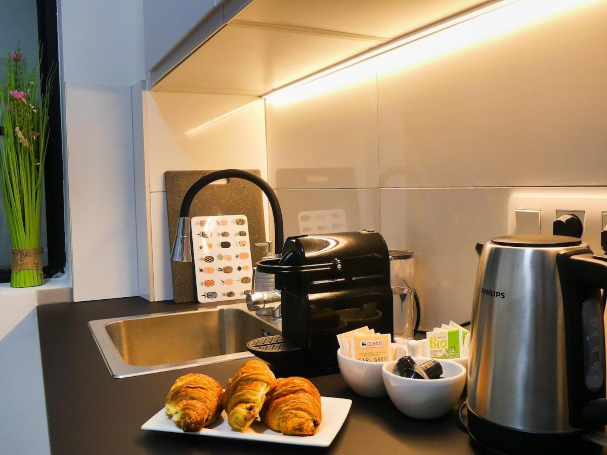 Cosy Appartement Met Tuin In Centrum Antwerpen Gratis Parking Free Parking! ภายนอก รูปภาพ