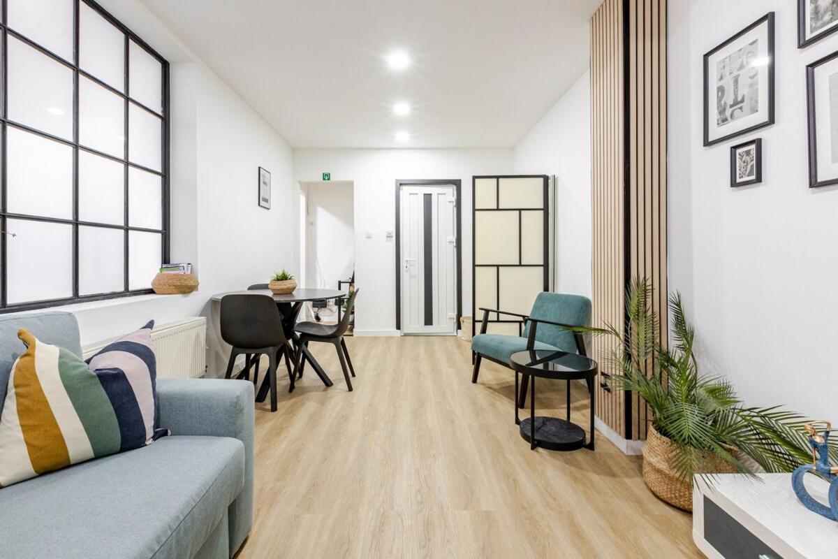 Cosy Appartement Met Tuin In Centrum Antwerpen Gratis Parking Free Parking! ภายนอก รูปภาพ